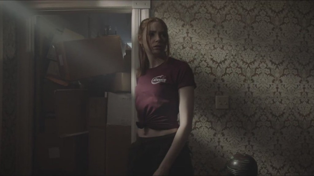 Karen Gillan in The Hoarding (2020) - listen to Tim Worthington and Paul Abbott talking about it in Looks Unfamiliar.