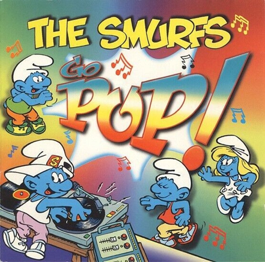 The Smurfs Go Pop! (EMI, 1996) - listen to Lydia Mizon and Tim Worthington talking about it in Looks Unfamiliar.