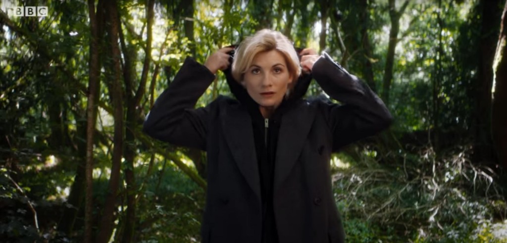 Jodie Whittaker in Doctor Who: Meet The Thirteenth Doctor (BBC1, 2017) - listen to Tim Worthington and Paul Abbott talking about it in Looks Unfamiliar.