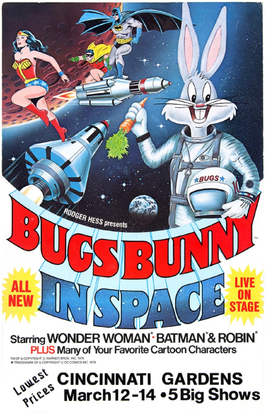 Bugs Bunny In Space (1978) - listen to Gary Bainbridge and Tim Worthington talking about her in Looks Unfamiliar.