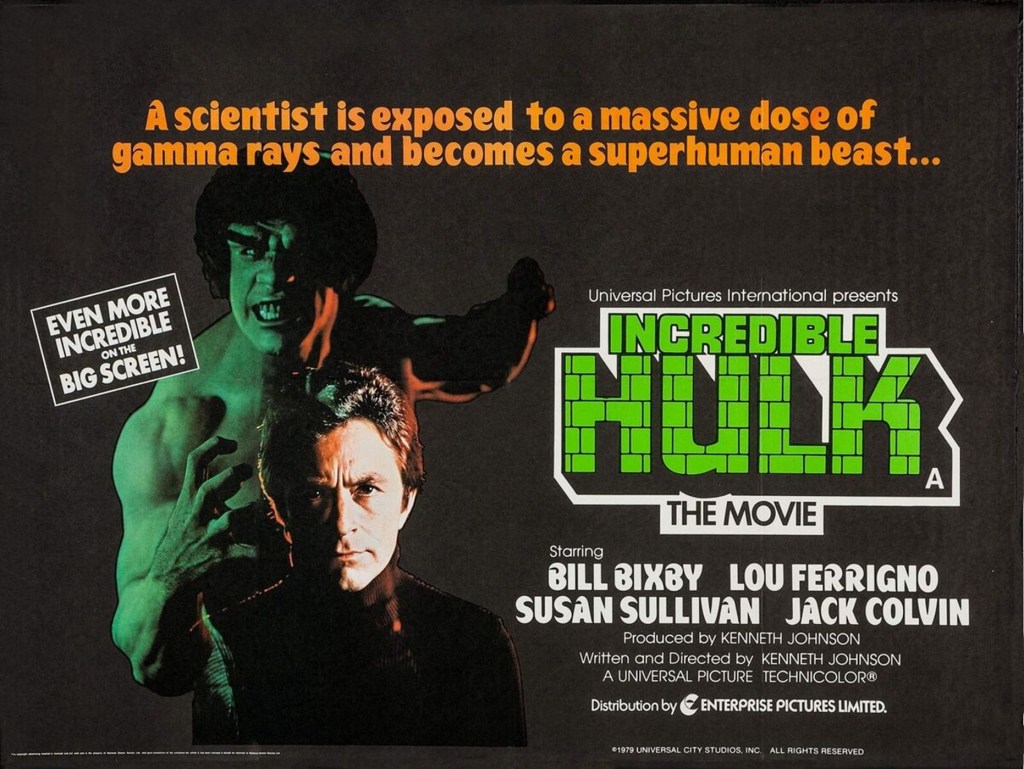 The Incredible Hulk (Universal/CBS, 1977-90) - Gary Bainbridge joins Tim Worthington for a chat about David Bruce Banner's quest to control the raging spirit that dwells within him by stealing some clothes off washing lines in It’s Good, Except It Sucks - a movie by movie – and television series by television series – hurtle through the Marvel Cinematic Universe.