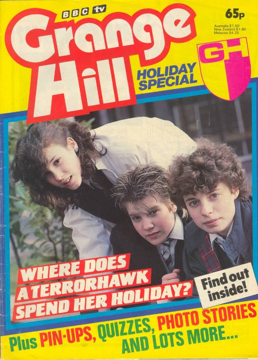 Grange Hill Holiday Special (Immediate Media, 1986).