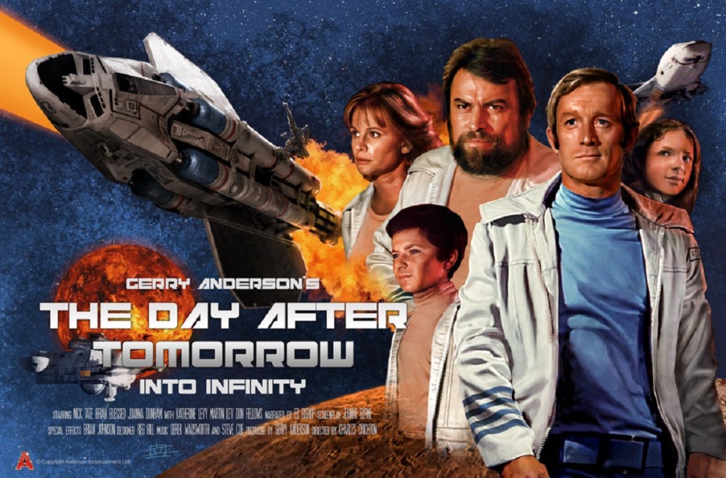 Into Infinity: The Day After Tomorrow (NBC/BBC1, 1975) - listen to Mitch Benn and Tim Worthington talking about it in Looks Unfamiliar.