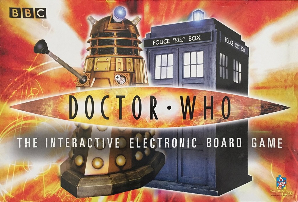 Doctor Who: The Interactive Electronic Board Game (Toy Brokers, 2005) - listen to Tim Worthington and Paul Abbott talking about it in Looks Unfamiliar.
