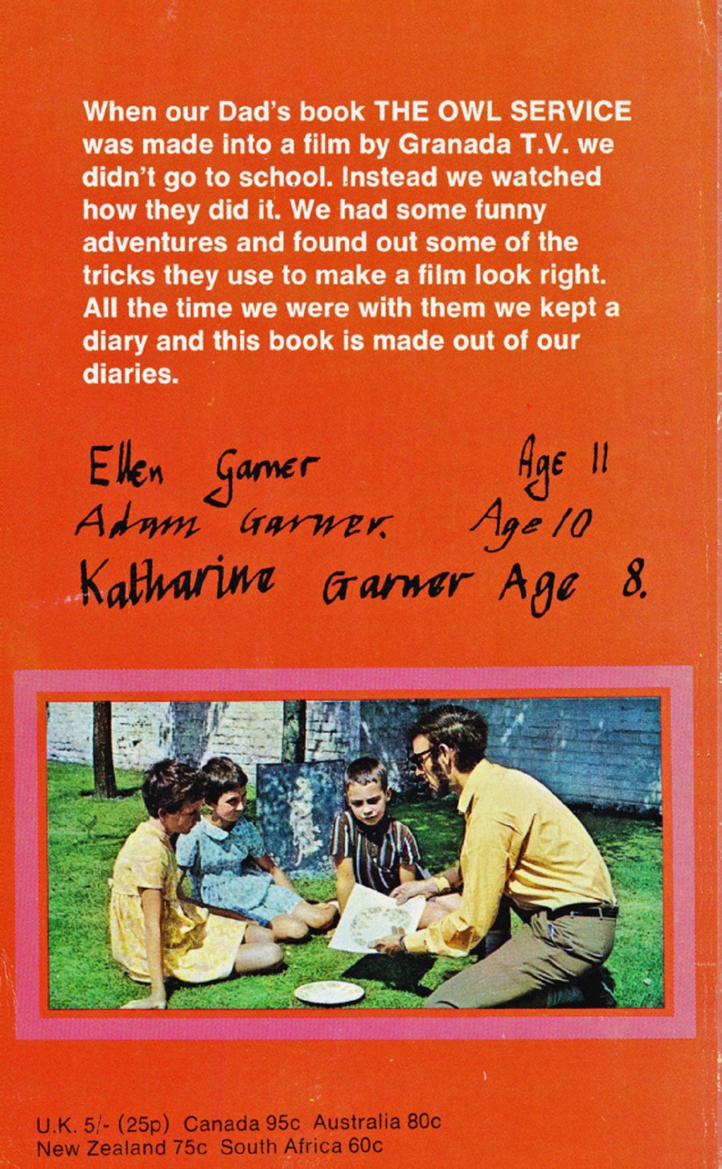 Filming The Owl Service (Armada, 1970).