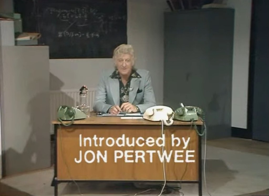 Doctor Who: The Time Warrior (BBC1, 1973).