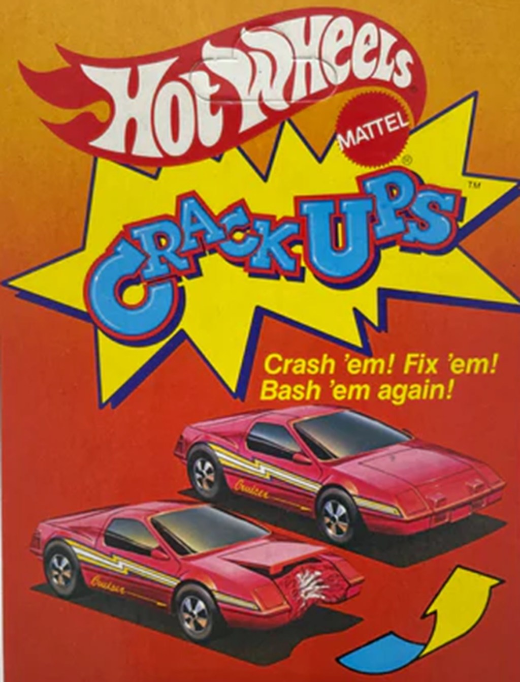 Hot Wheels Crack-Ups - listen to Ricardo Autobahn and Tim Worthington talking about them in Looks Unfamiliar.