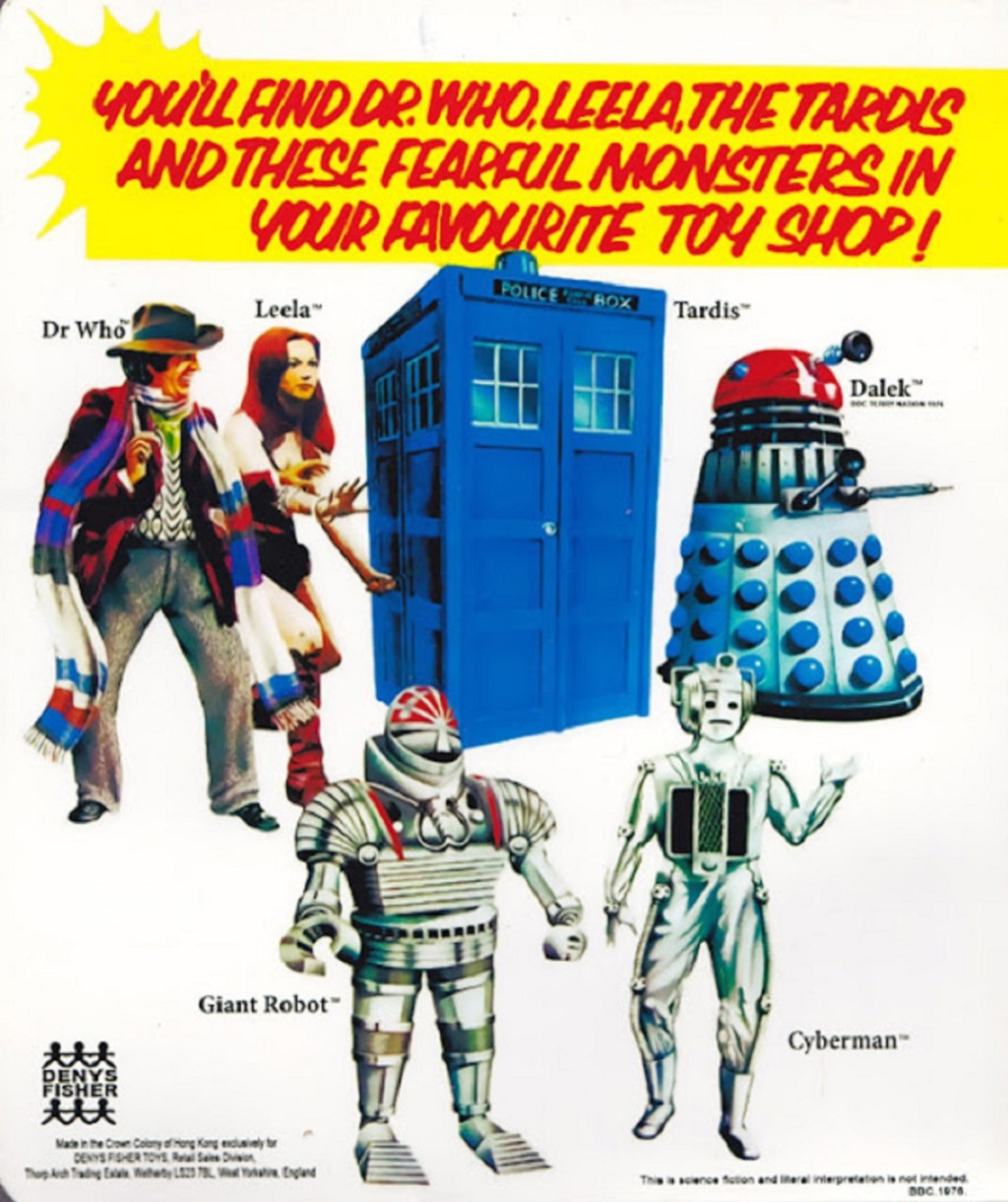 Denys Fisher's Doctor Who Action Figures.