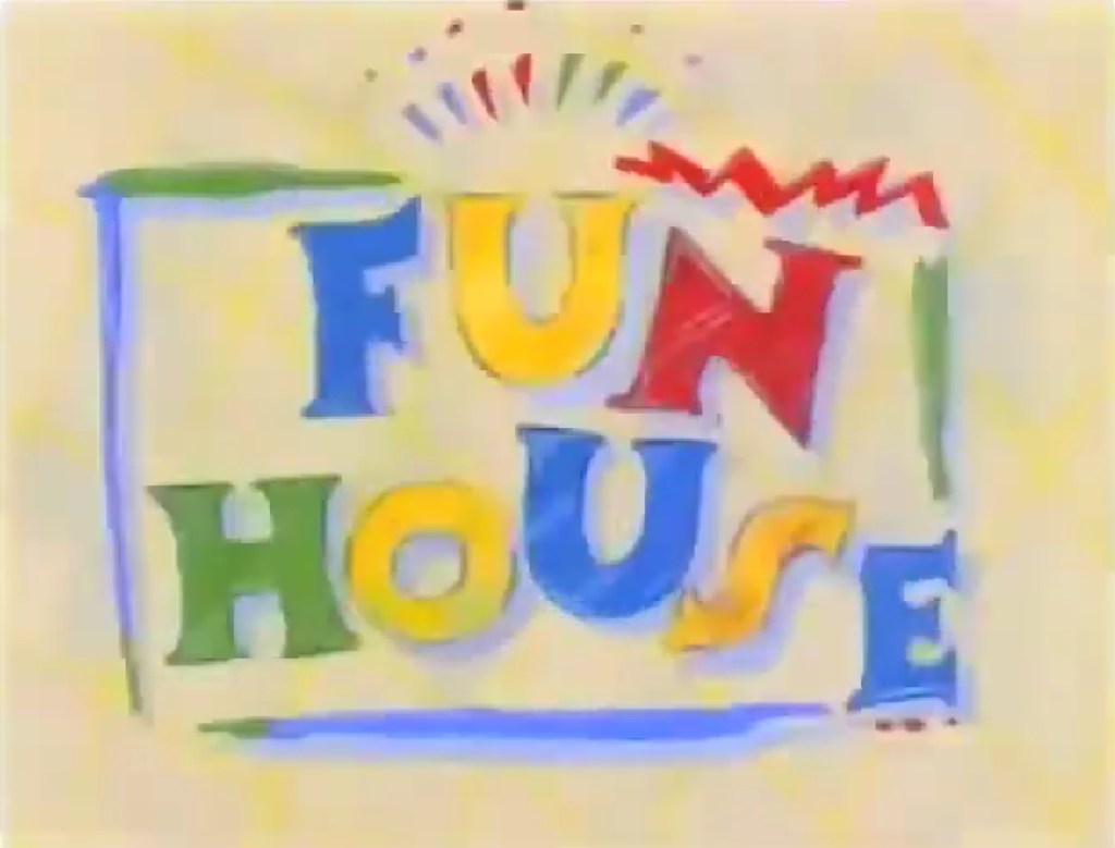 Fun House (ITV, 1989-99) - listen to Lydia Mizon and Tim Worthington talking about it in The Golden Age Of Children's TV.