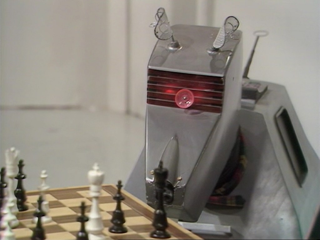 Doctor Who: The Sun Makers (BBC1, 1977).