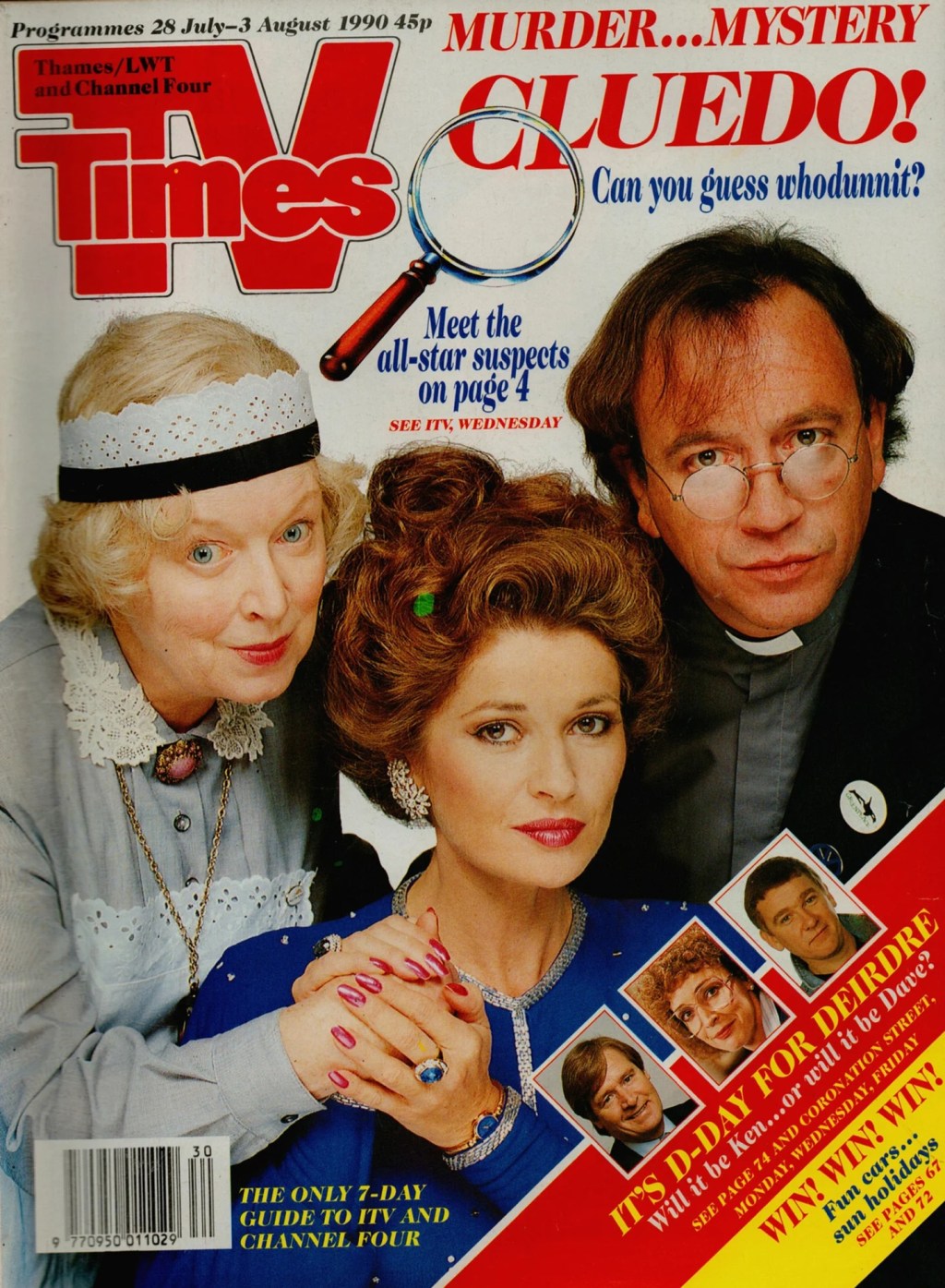 Cluedo (ITV/Granada, 1990-93) - listen to Joanne Sheppard and Tim Worthington talking about it in Looks Unfamiliar.