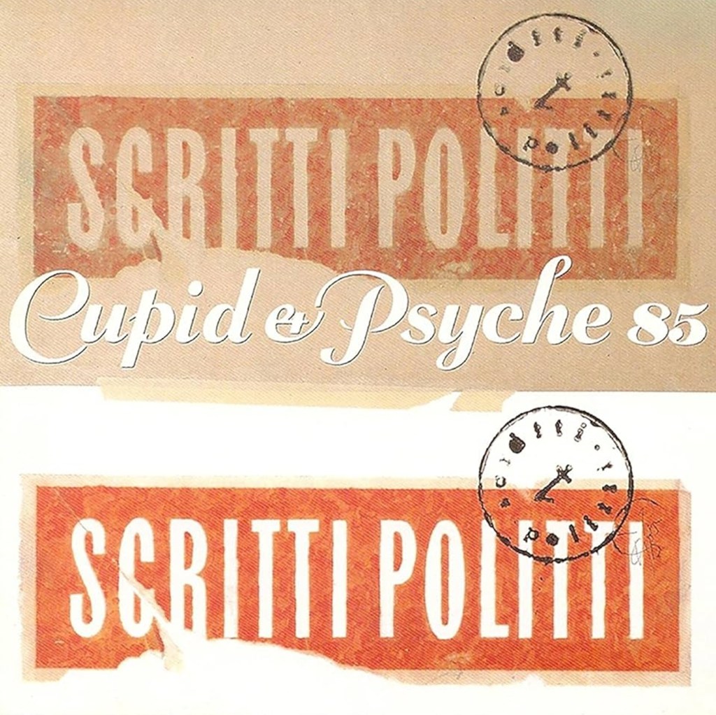 Cupid And Psyche '85 by Scritti Politti (Virgin, 1985) - listen to Donna Rees and Tim Worthington talking about it in Looks Unfamiliar.