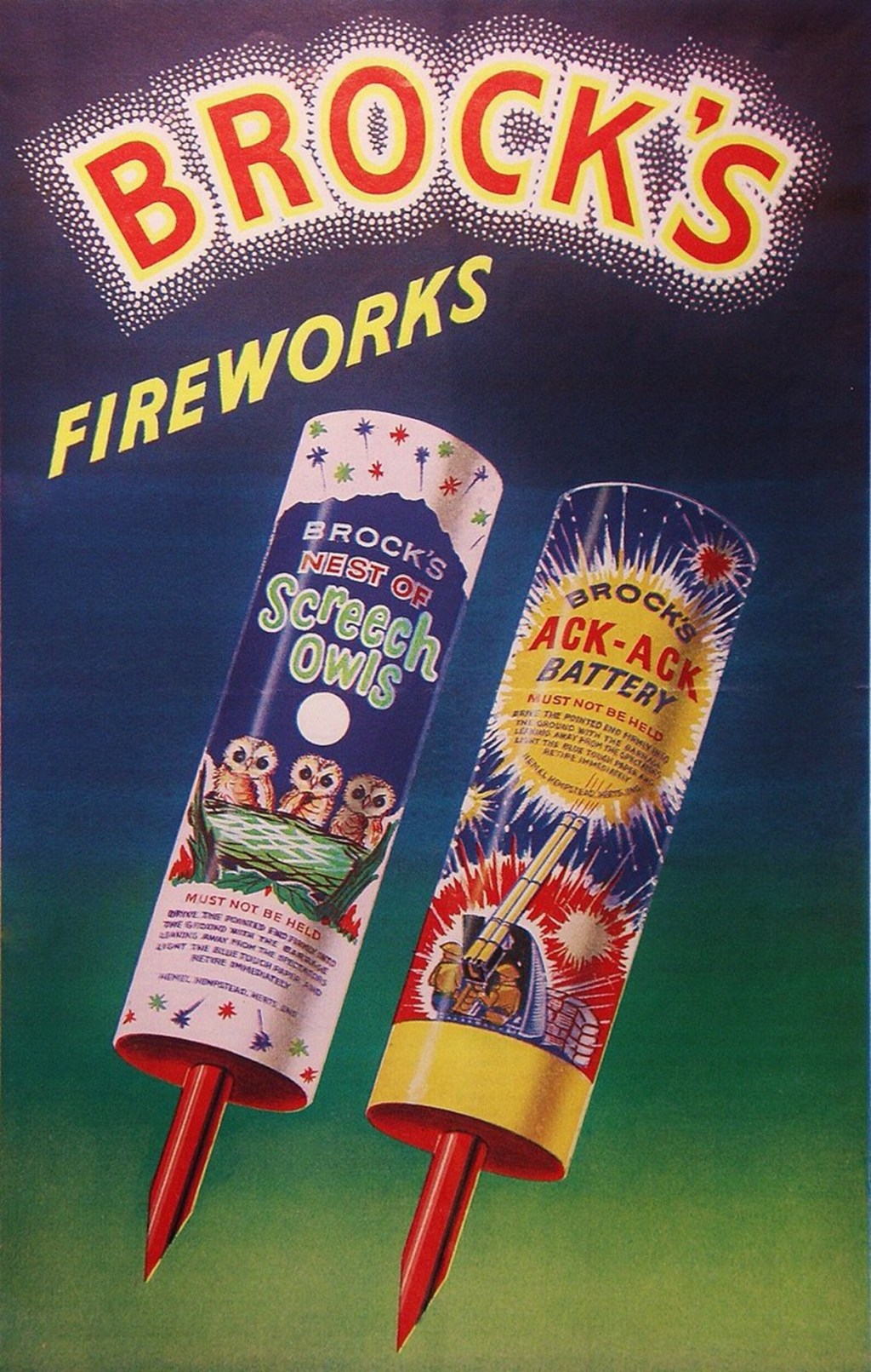 Brocks Fireworks - listen to Tim Worthington, Bob Fischer and Georgy Jamieson talking about some of the Halloween and Bonfire Night autumnal ephemera that you just don't get any more in Looks Unfamiliar.