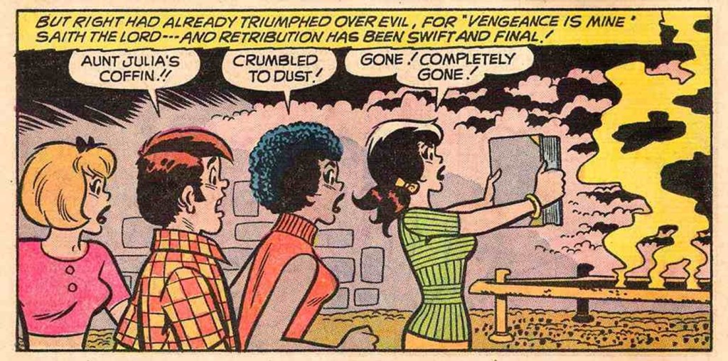 Josie And The Pussycats: Vengeance From The Crypt (Archie Comics, 1973).