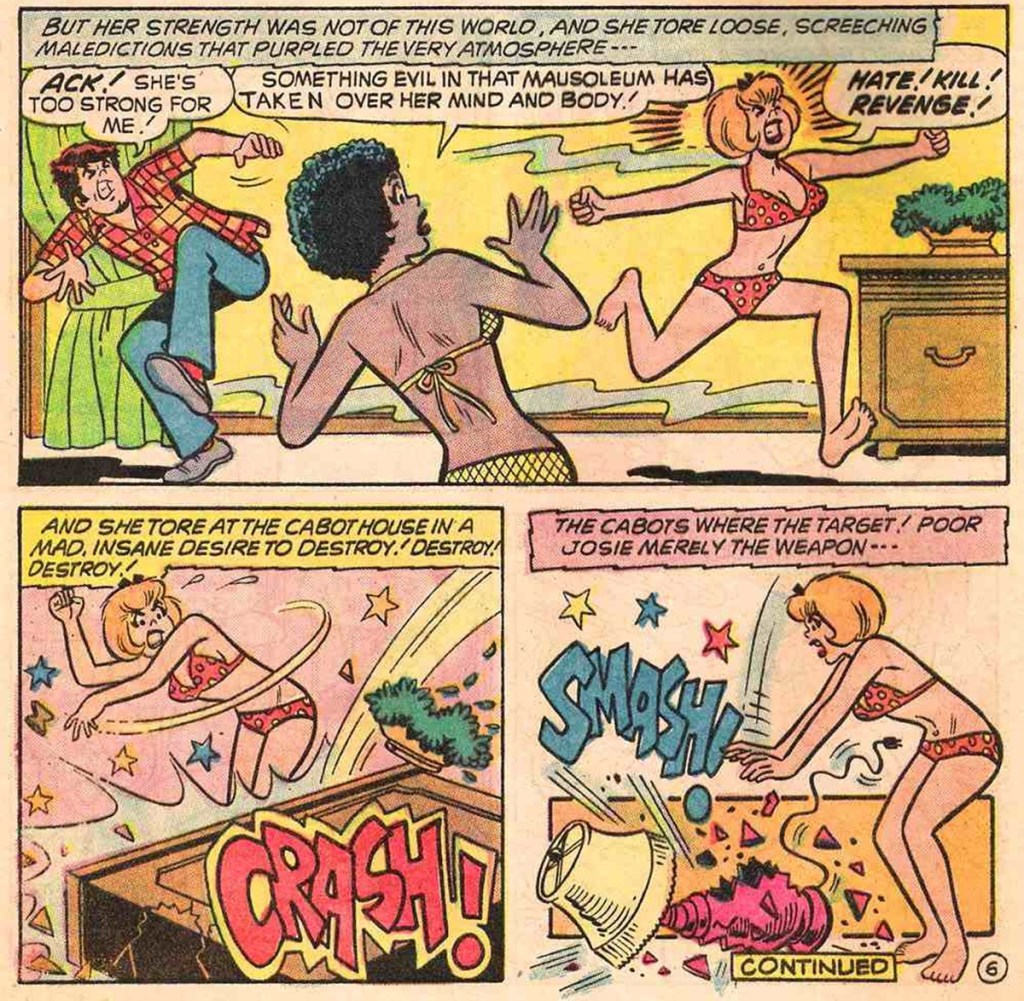 Josie And The Pussycats: Vengeance From The Crypt (Archie Comics, 1973).