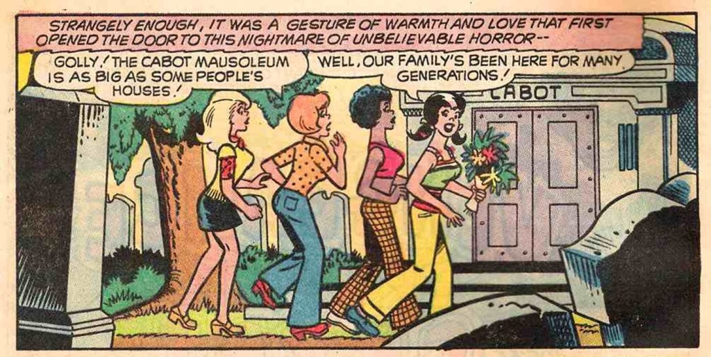 Josie And The Pussycats: Vengeance From The Crypt (Archie Comics, 1973).