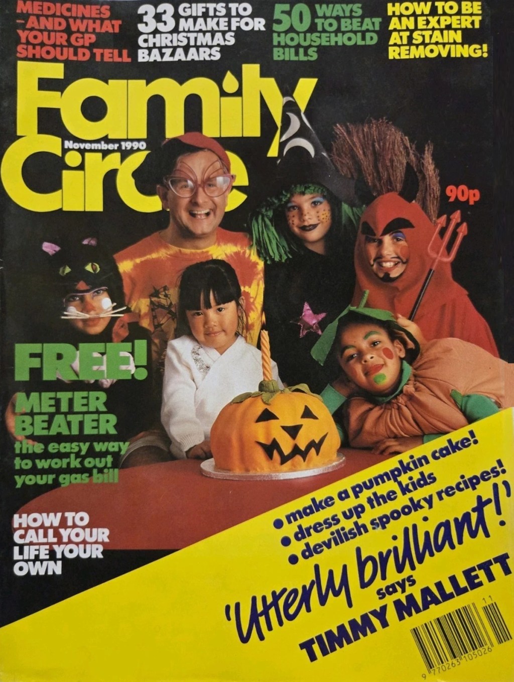 Family Circle (October 1990) - listen to Tim Worthington, Bob Fischer and Georgy Jamieson talking about some of the Halloween and Bonfire Night autumnal ephemera that you just don't get any more in Looks Unfamiliar.