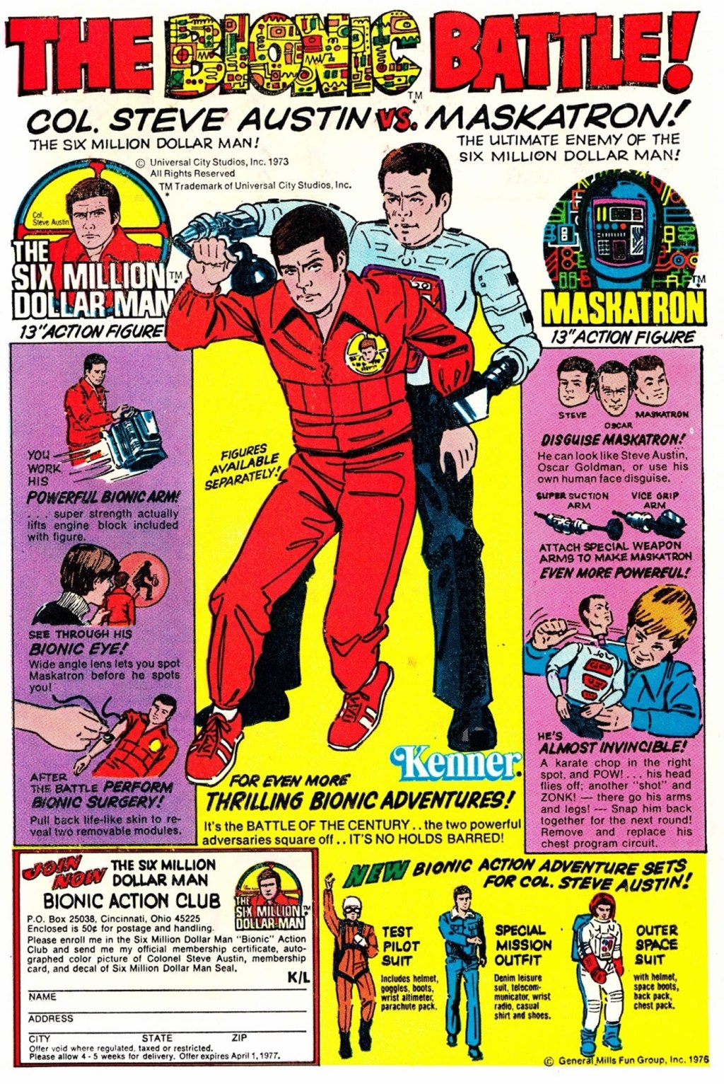 Maskatron - listen to Richard Littler talking to Tim Worthington about it in Looks Unfamiliar.