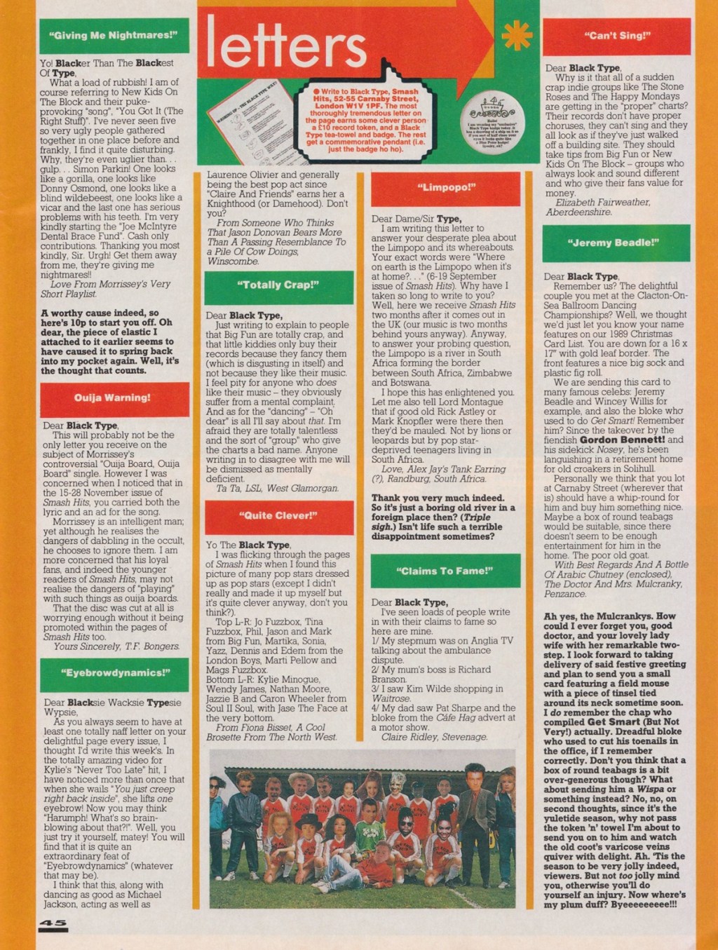 Smash Hits, 13-26 December 1989.