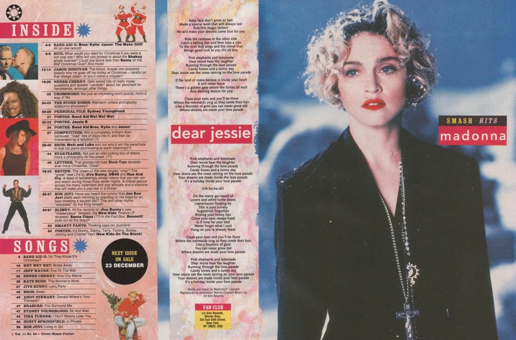 Smash Hits, 13-26 December 1989.