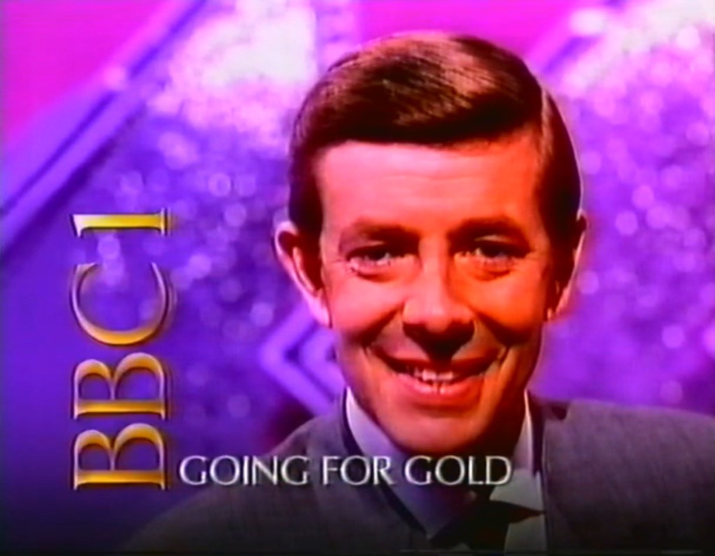 Going For Gold (BBC1/The Grundy Organisation, 1987-96) - listen to Tom Williamson and Tim Worthington talking about it in Looks Unfamiliar.