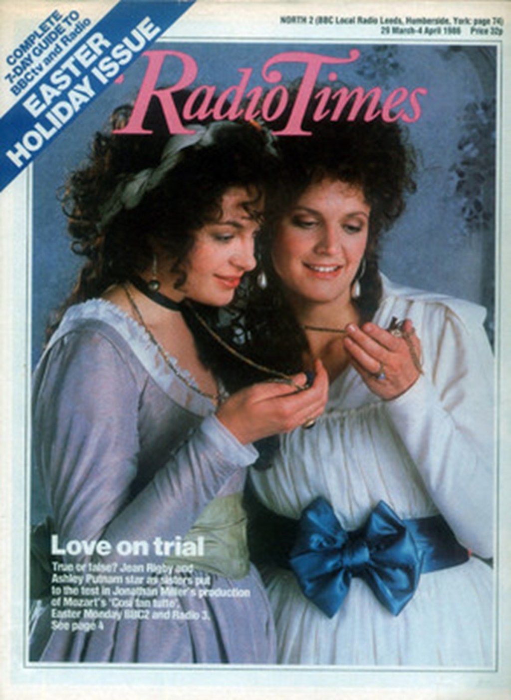 Radio Times (29th March - 4th April 1986) - listen to Tim Worthington, Bob Fischer and Georgy Jamieson talking about some of the Easter ephemera that you just don't get any more in Looks Unfamiliar.