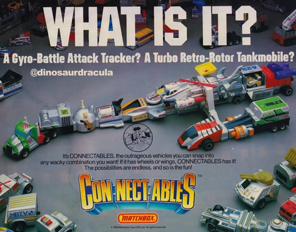 Matchbox Connectables - listen to Garry Abbott and Tim Worthington talking about them in Looks Unfamiliar.