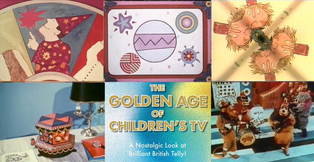 Watch with Jim Sangster on Mr. Benn, Richard Littler on The Magic Ball, Andy Miller on Jackanory, Rae Earl on Camberwick Green and Tim Worthington on The Banana Splits Adventure Hour.