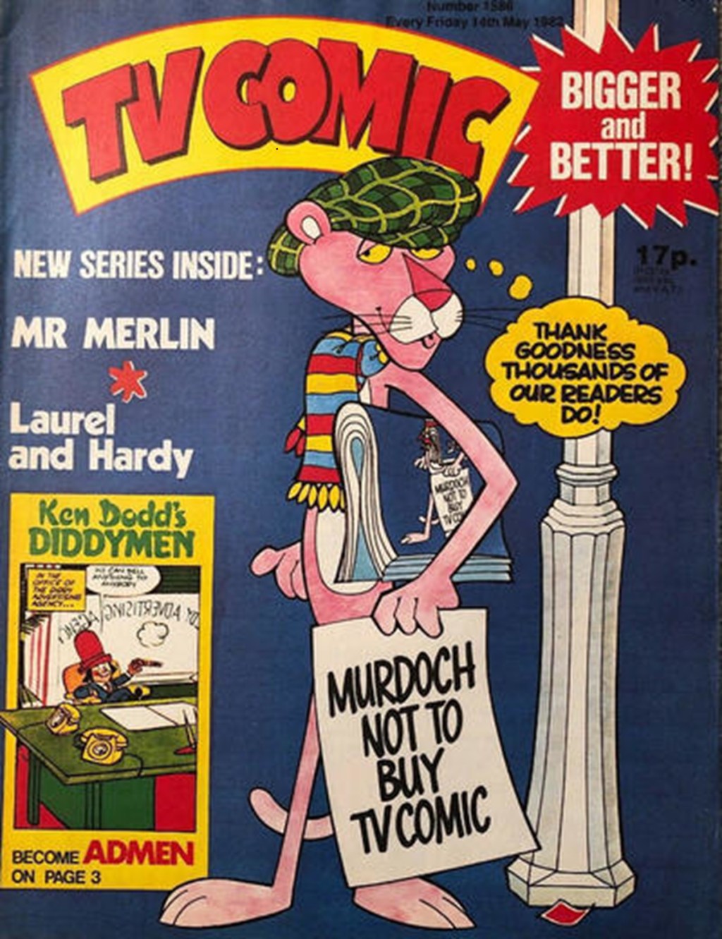 TV Comic #1586 (Polystyle, 1982).