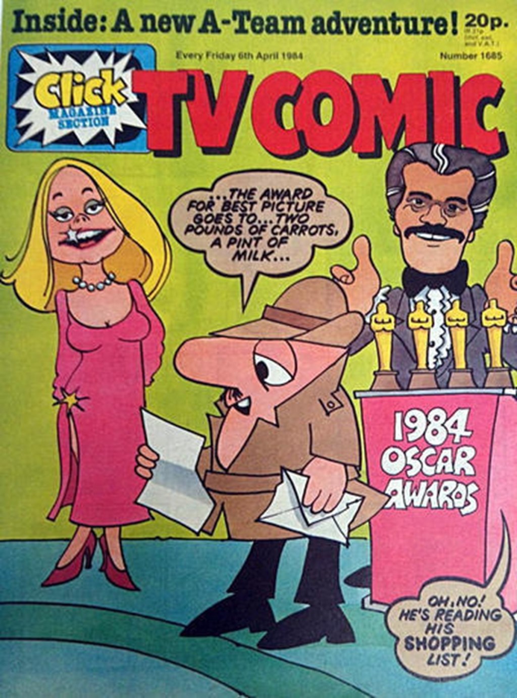 TV Comic #1685 (Polystyle, 1984).