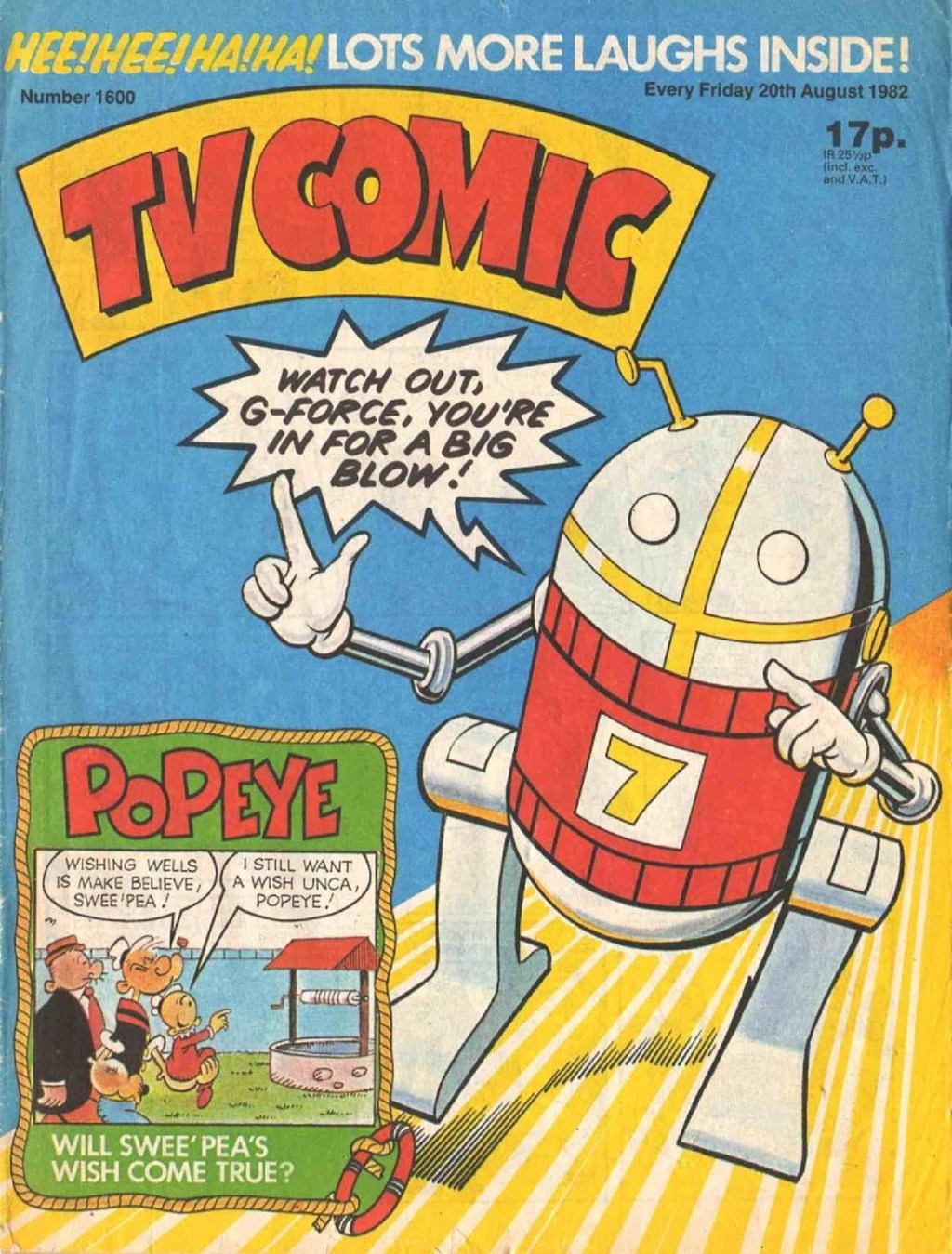 TV Comic #1600 (Polystyle, 1982).