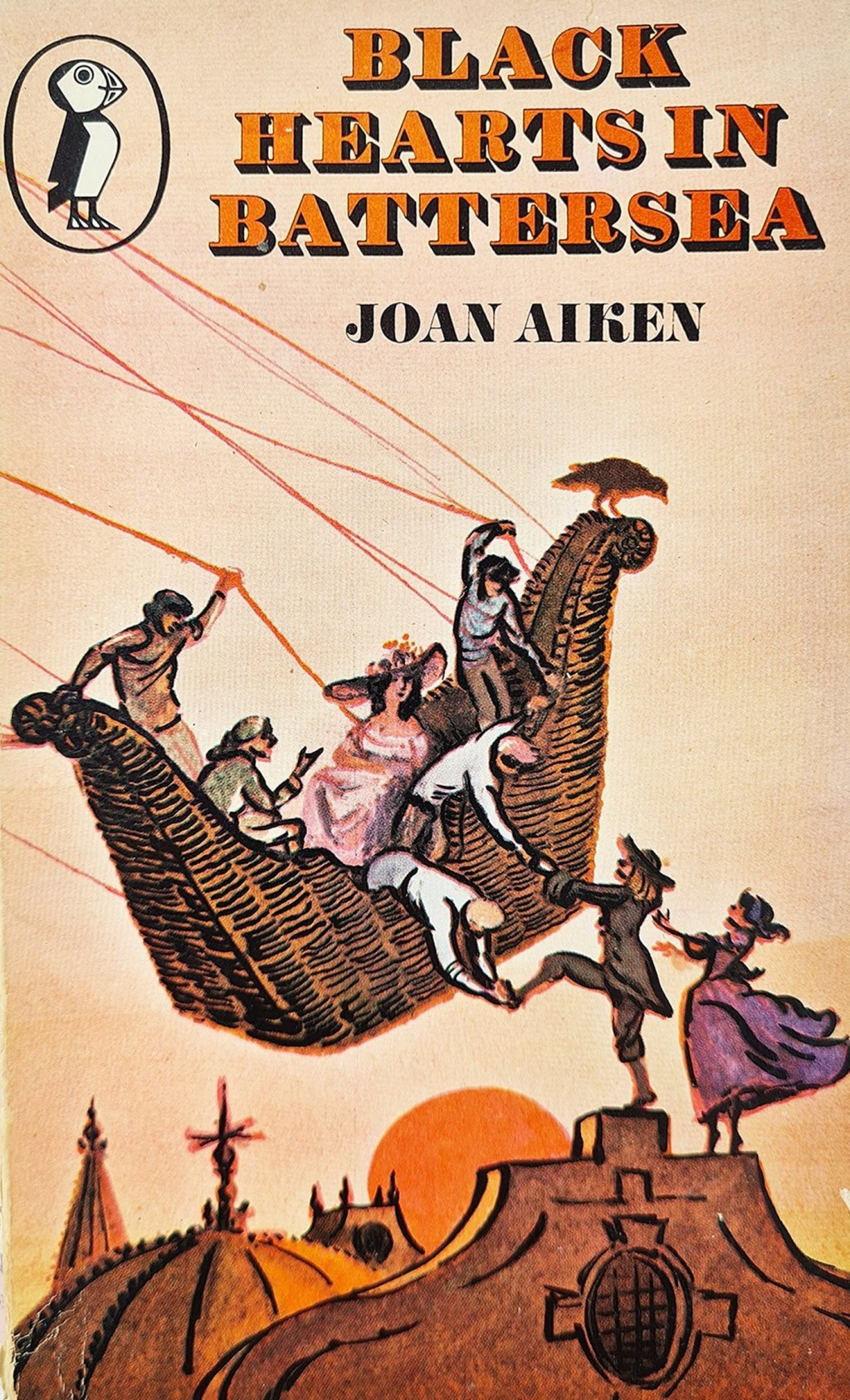Black Hearts In Battersea by Joan Aiken (Jonathan Cape, 1965) - listen to David Quantick and Tim Worthington talking about it in Looks Unfamiliar.