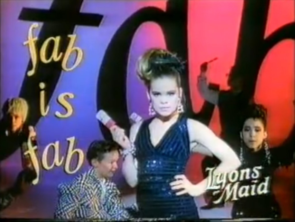 Lyons Maid Fab advert.