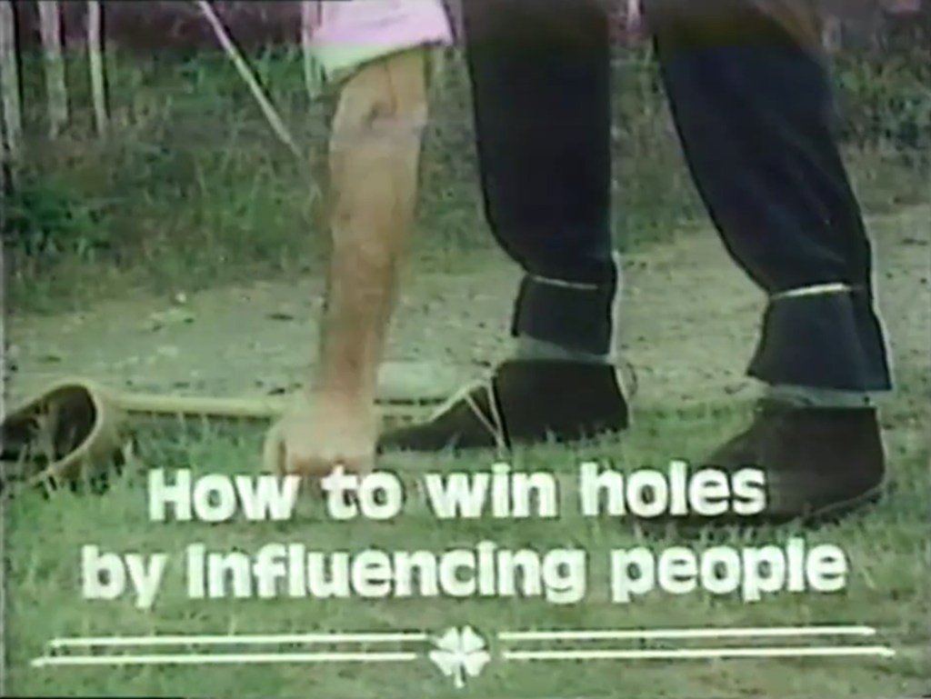 How To Win Holes By Influencing People (1973) - listen to Georgy Jamieson and Tim Worthington talking about it in Looks Unfamiliar.