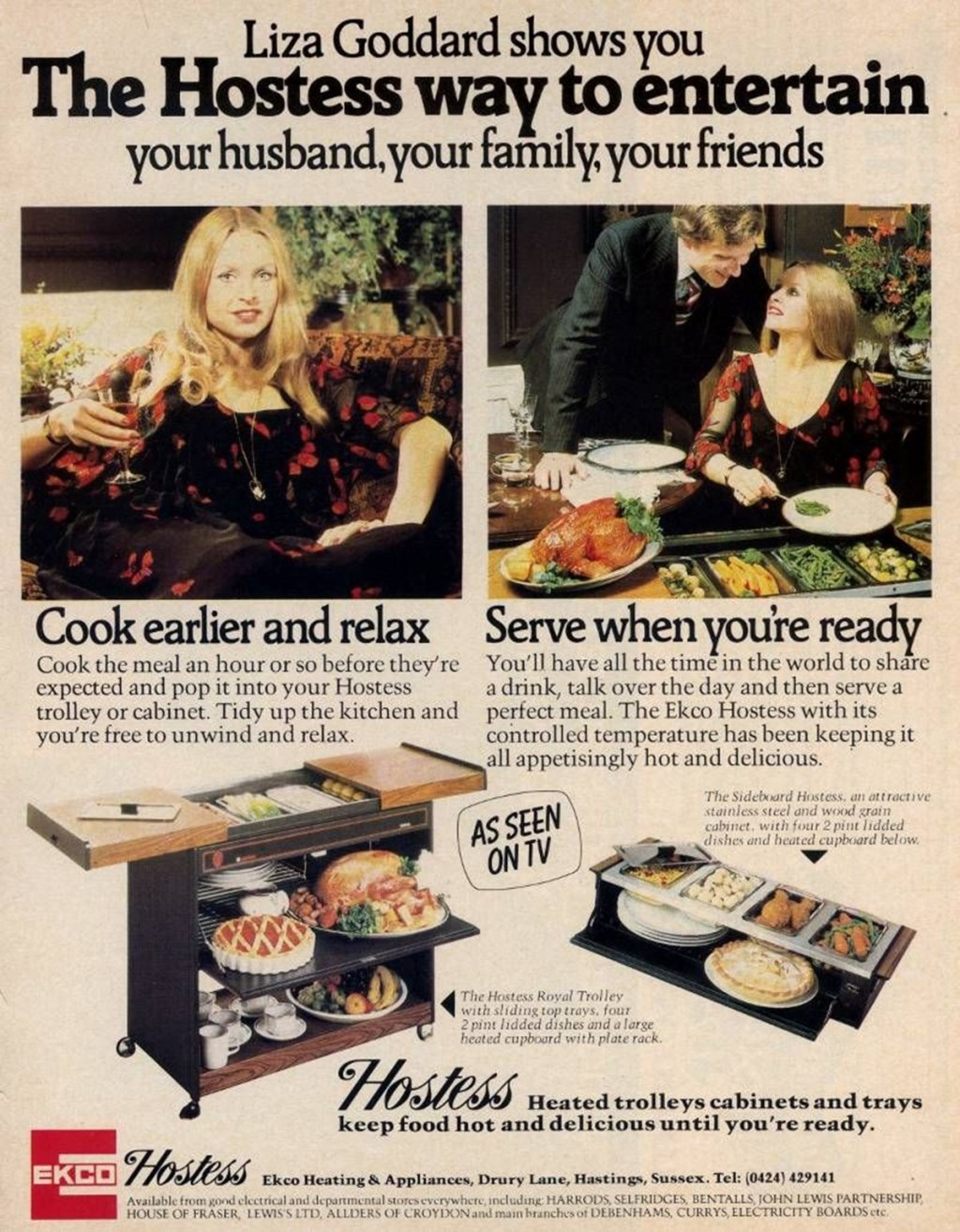 The EKCO Hostess Trolley - listen to Georgy Jamieson and Tim Worthington talking about it in Looks Unfamiliar.