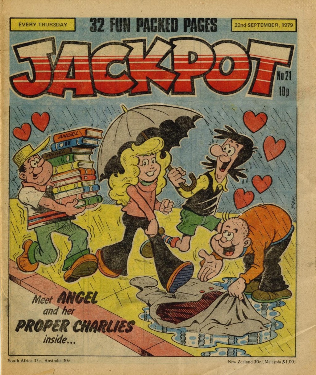 Jackpot Issue 21 (1979) - listen to Martin Fitzgerald and Tim Worthington talking about it in Looks Unfamiliar.