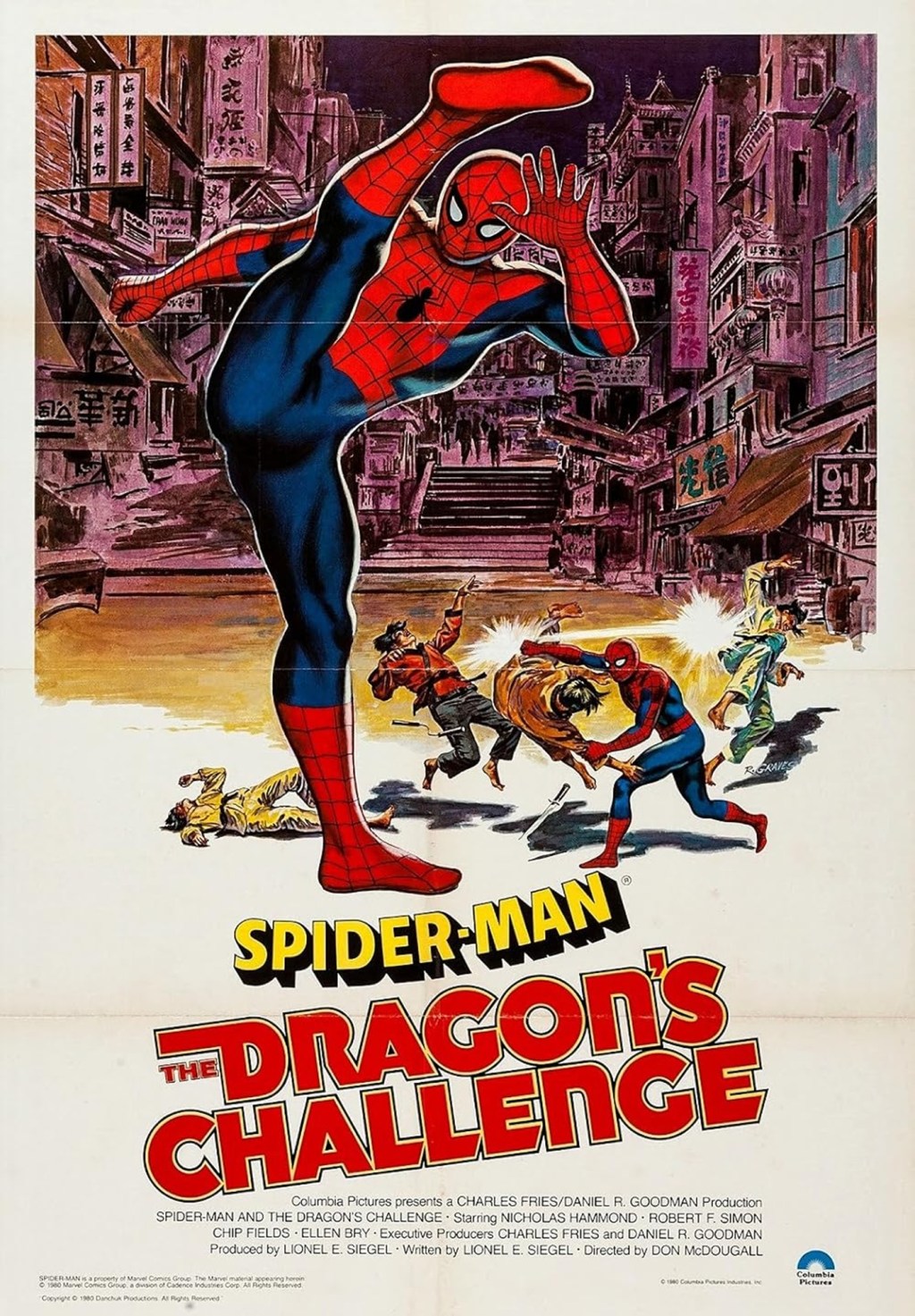 Spider-Man: The Dragon's Challenge (1981) - Mark Thompson joins Tim Worthington for a chat about Peter Parker discreetly declining to be one of the everybody who was Kung Fu fighting in It's Good, Except It Sucks - a movie by movie - and television series by television series - hurtle through the Marvel Cinematic Universe.