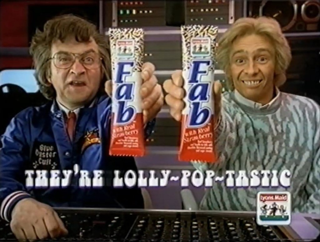 Lyons Maid Fab advert.