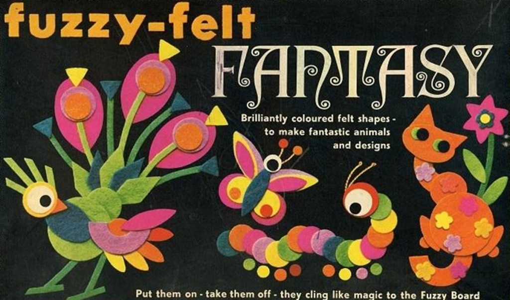 Fuzzy Felt Fantasy - listen to Mitch Benn and Tim Worthington talking about it in Looks Unfamiliar.